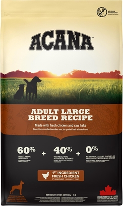 ACANA Dog Range Adult Large Breed (kylling) 11,4kg